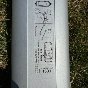 Genuine Audi A3 Roof Bars (for A3 Sportback 2013-2020 with Roof Rails) - Image 5