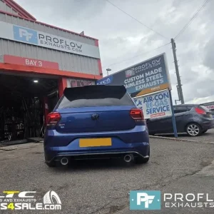 VW Golf GTi Custom Exhaust Back Box Delete with TX026 Tailpipes - Image 7