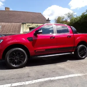 2023 Ford Ranger Stormtrak Double Cab with Electric Roller Shutter and Lucid Red Interior - Image 3