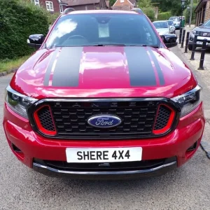 2023 Ford Ranger Stormtrak Double Cab with Electric Roller Shutter and Lucid Red Interior - Image 7