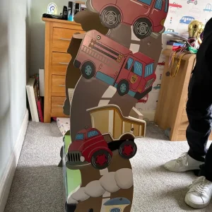 Children’s vehicle themed book case - Image 2