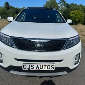 2015 Kia Sorento CRDI KX-3 Estate – White, 7 Seats, Pan Roof, Full Service History - Image 3