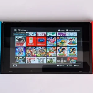 Nintendo SWITCH + 75 GAMES & Accessories - RED/BLUE - Image 4