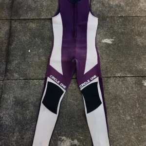 Circle One 3mm long john & jacket wetsuit – Size L Retro Purple fancy dress - Image 2