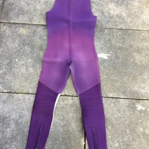 Circle One 3mm long john & jacket wetsuit – Size L Retro Purple fancy dress - Image 4