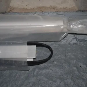 2 x 5m white PVC capped glazing bars (snap down bars) - Image 6