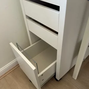Ikea Micke office storage unit with drawers - Image 4