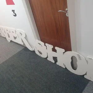 Barber shop sign