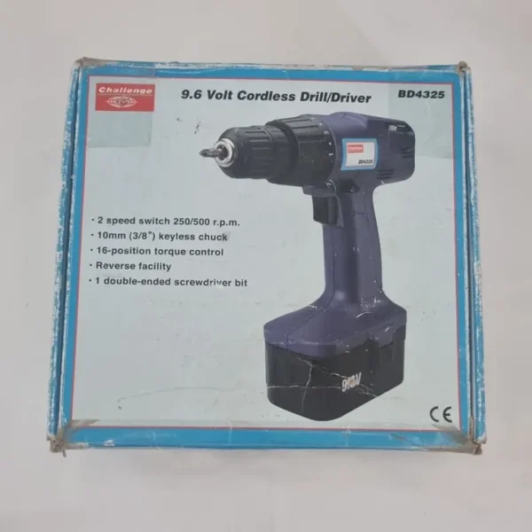 Challenge 9.6 Volt Cordless Drill / Driver