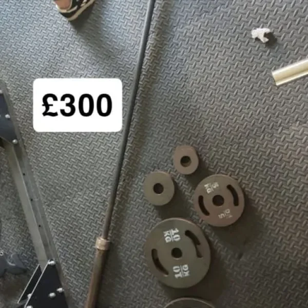 Gym Equipment - Bench Press/power rack/squats/weights