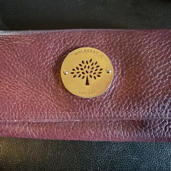 Mulberry Leather Purse