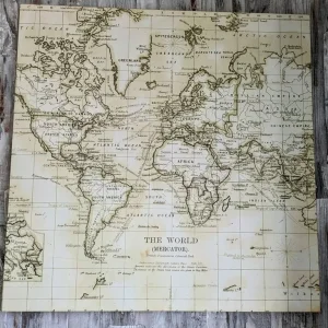 Two world canvas pictures - Image 2