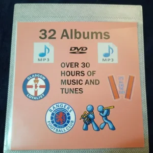 Orange - Rangers - Loyalist - Over 30 hours of music and tunes - MP3's on DVD disc - Image 2