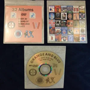 Orange - Rangers - Loyalist - Over 30 hours of music and tunes - MP3's on DVD disc