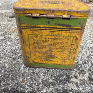 Antique blowtorch, tins, ironing board and other odds and ends - Image 4