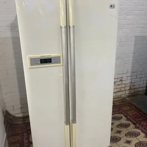 LG White 2Door American NonPlumb Fridge Freezer - Image 3