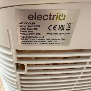 electriQ Arctic 25L Evaporative Air Cooler and Air Purifier Arctic25ER - Image 4
