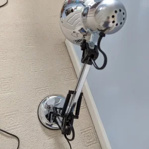 Smoked Chrome Anglepoise Desk Lamp - Pivot Springs - Multi-Adjust - Image 3