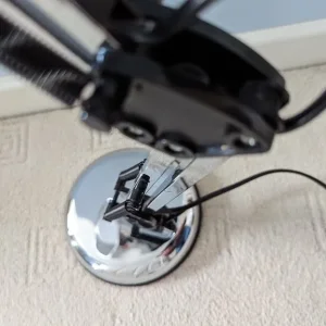 Smoked Chrome Anglepoise Desk Lamp - Pivot Springs - Multi-Adjust - Image 4