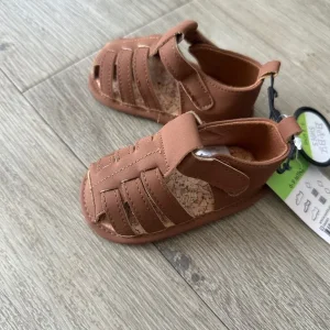 Baby Brown Summer Shoes Matalan 6-9 Months - Image 5