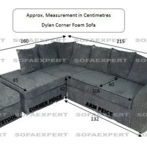 Dylan Corner or 3+2 Sofa Sets - Image 4