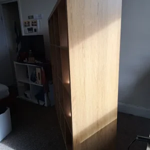 Ikea KALLAX oak shelving 4x4 - Image 2