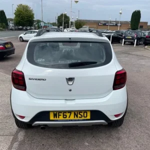 2017 Dacia Sandero Stepway Ambiance TCE Hatchback Manual - Image 5