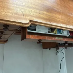 Antique Mahogany Desk - Image 3