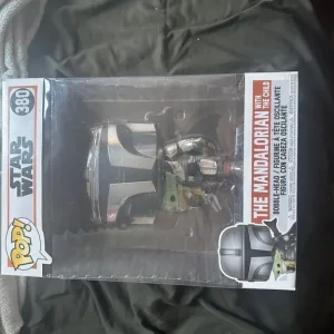 Jumbo Funko pops, Boba Fett and The Mandalorian - Image 4