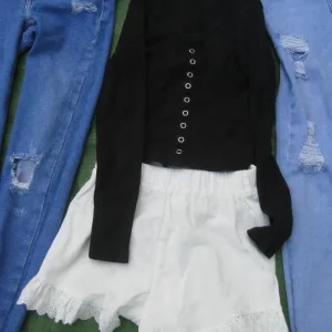 9 Similar Size Tops, Skirt and Jeans for a 10/11 Year Old - Image 3