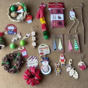Small Animal Christmas Toys - Guinea pigs, rabbits, hamsters, gerbils - Image 2