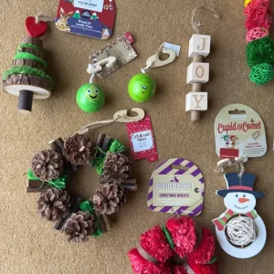Small Animal Christmas Toys - Guinea pigs, rabbits, hamsters, gerbils - Image 3