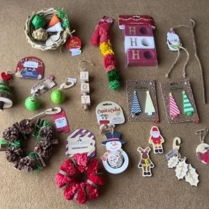 Small Animal Christmas Toys - Guinea pigs, rabbits, hamsters, gerbils