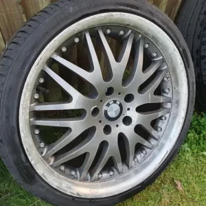 BMW 3 E-46 4x Alloy Wheels with Tyres 235/35 ZR19 - Image 6
