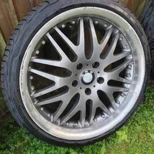 BMW 3 E-46 4x Alloy Wheels with Tyres 235/35 ZR19 - Image 8