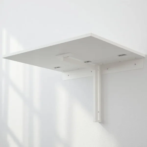 Wall-mounted drop-leaf table (74 x 60cm)