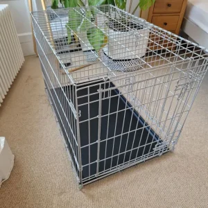 Large Heavy Duty Silver Dog Crate – Lords & Labradors - Image 2