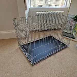 Large Heavy Duty Silver Dog Crate – Lords & Labradors