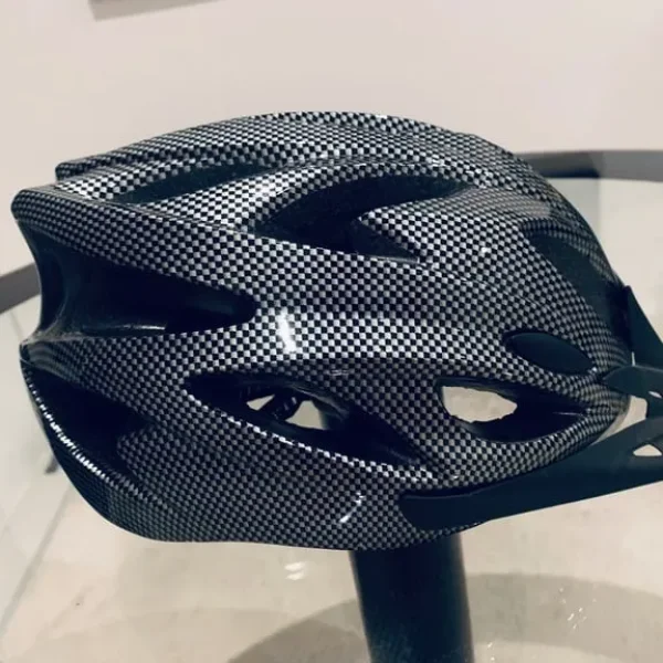 carbon bike helmet 💀