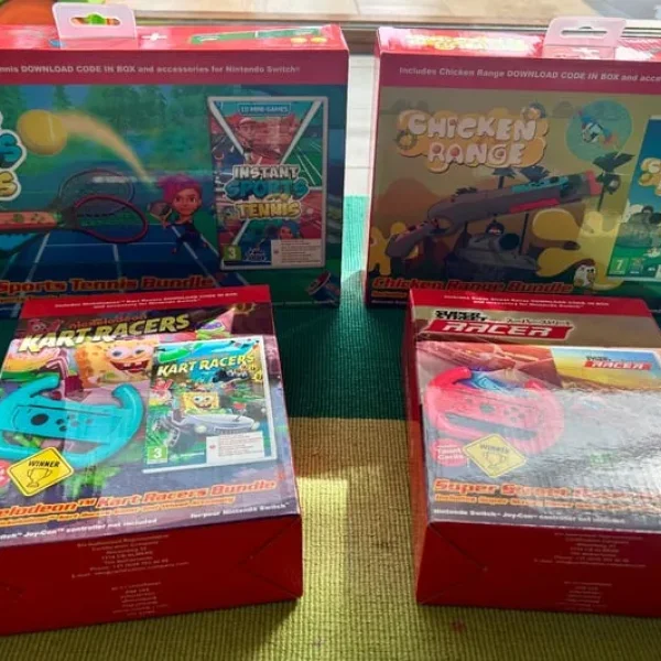 Nintendo switch games (£10 each) all new and sealed