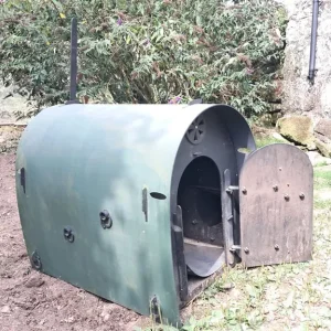 Hen house made of recycled plastic