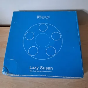 Whittard of Chelsea Lazy Susan Dip Bowls and Turntable Stand - Image 7