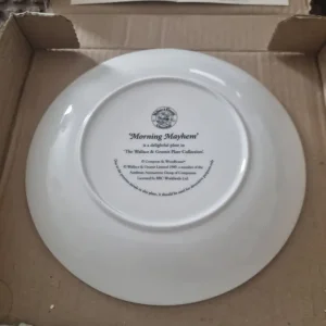 Wallace and Gromit Churchill plate 1989 - Image 6