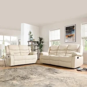 Roma Recliner Sofa & Corner Sofa Set – 3+2 Seater, Air Leather, Ready to Deliver - Image 2