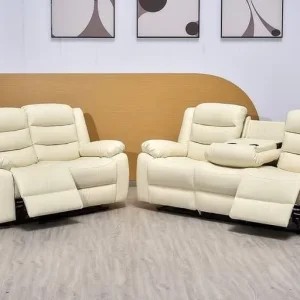 Roma Recliner Sofa & Corner Sofa Set – 3+2 Seater, Air Leather, Ready to Deliver