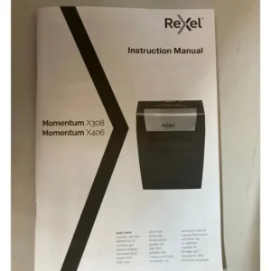 Momentum X308 Cross Cut Paper Shredder, 15L Bin - Image 3