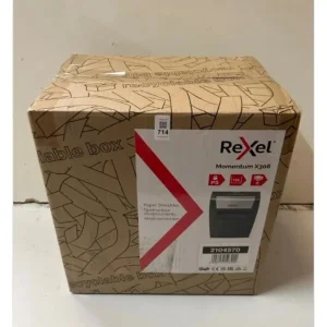 Momentum X308 Cross Cut Paper Shredder, 15L Bin - Image 6