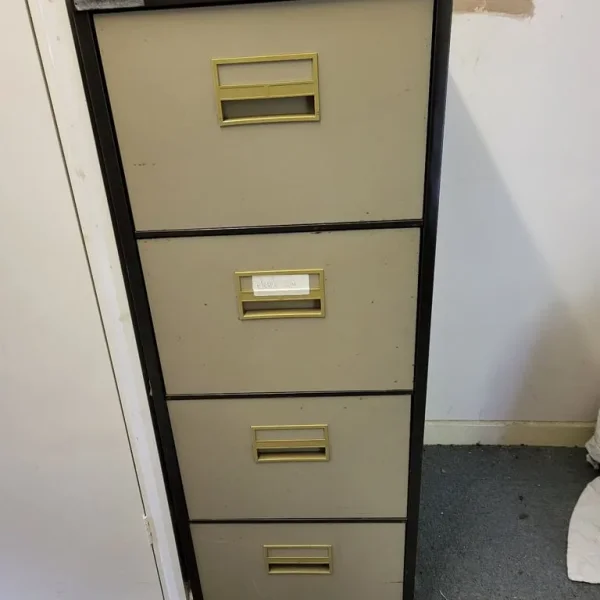 4 drawer filing cabinet