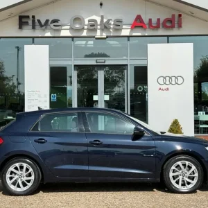 2021 Audi A1 Sportback 1.5 TFSI 35 PS with Sportback, Firmament Blue, Black Cloth - Image 2