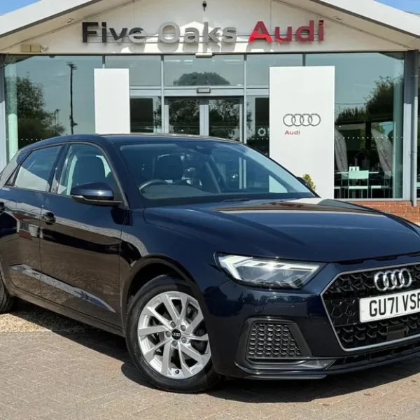 2021 Audi A1 Sportback 1.5 TFSI 35 PS with Sportback, Firmament Blue, Black Cloth
